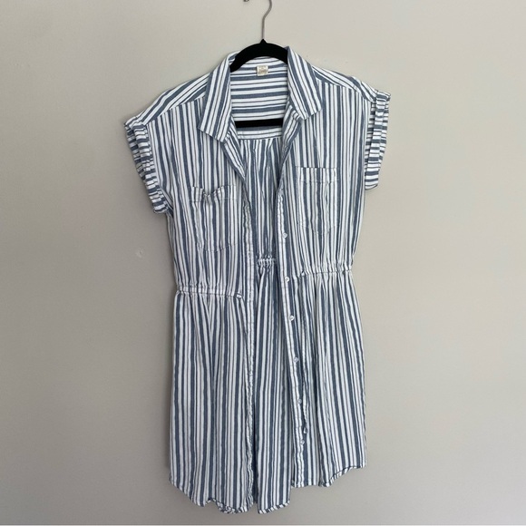 Japna Chambray Striped Dress Size M - Picture 10 of 10